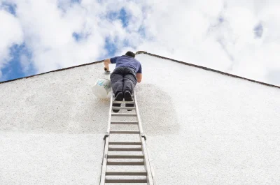 Peinture extérieure à Miradoux — façades et ravalement